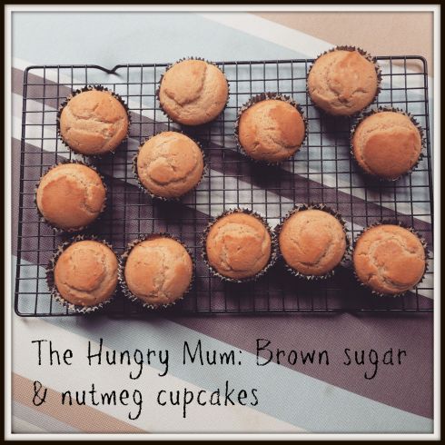 Brown sugar and nutmeg cupcakes
