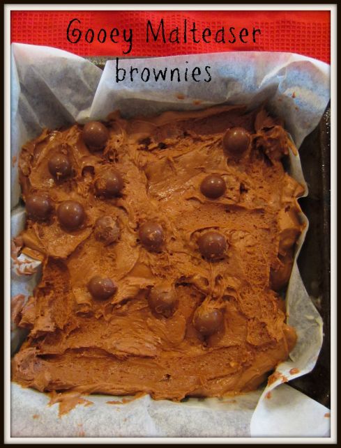 Gooey Malteaser brownies = The Hungry Mum