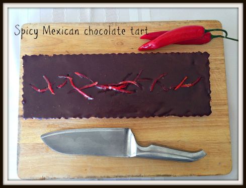 Spicy Mexican chocolate tart - The Hungry Mum
