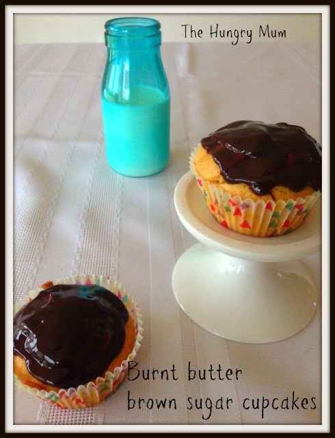 Burnt butter brown sugar cupcakes