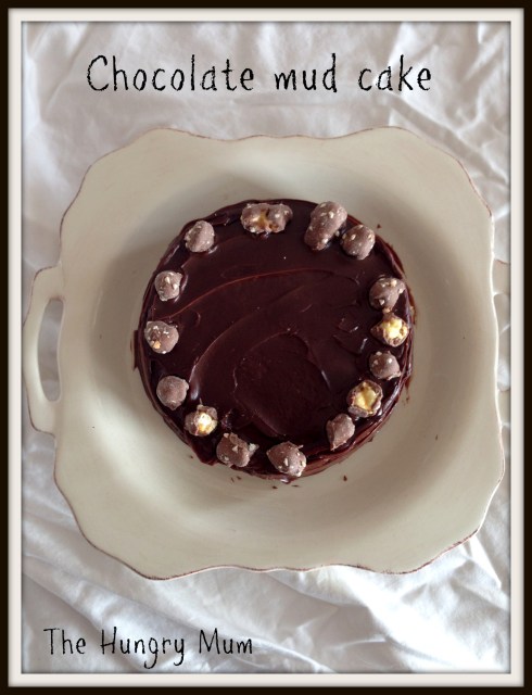 Chocolate mud cake -The Hungry Mum