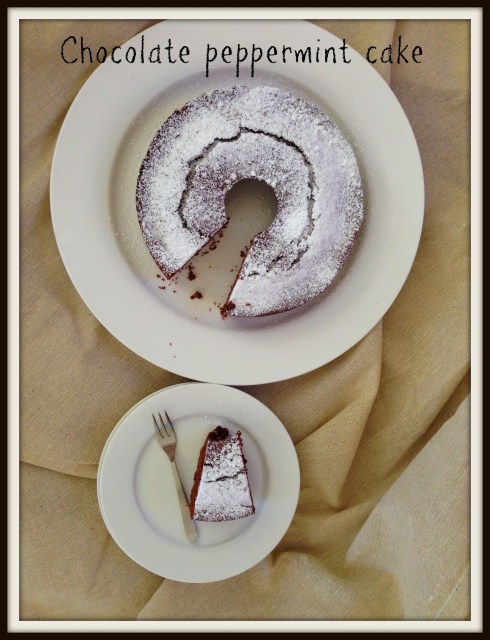Chocolate peppermint cake recipe. The Hungry Mum