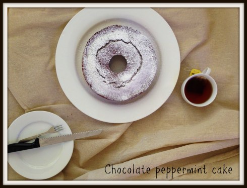 Chocolate peppermint cake