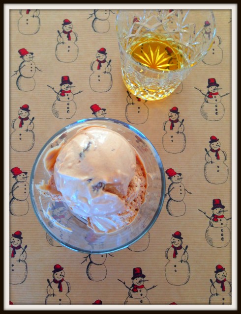rum and raisin ice cream