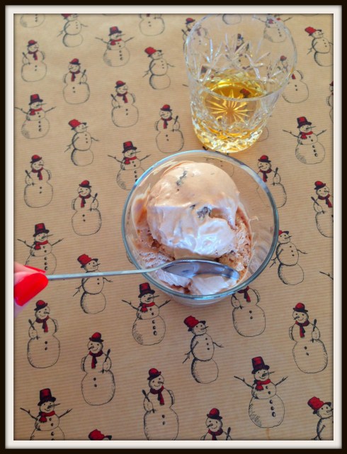 rum raisin ice cream - The hungry Mum