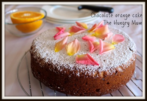 Chocolate orange cake - The Hungry Mum