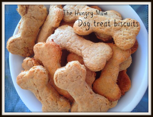 Dog treat biscuits
