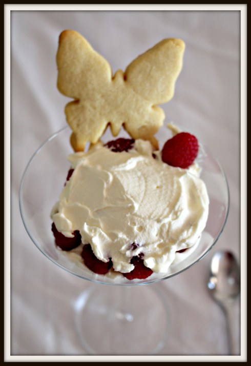 Easy raspberry summer trifle