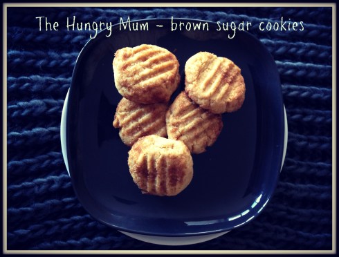 brown sugar cookies 1