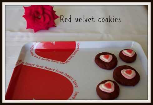 red velvet cookies - The Hungry Mum