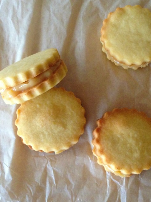 dulce de leche sandwich cookies... The Hungry Mum