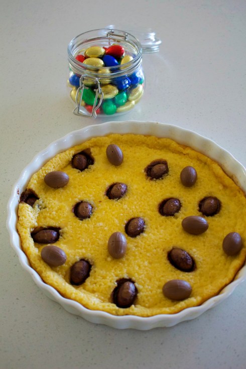 Easter egg Clafoutis