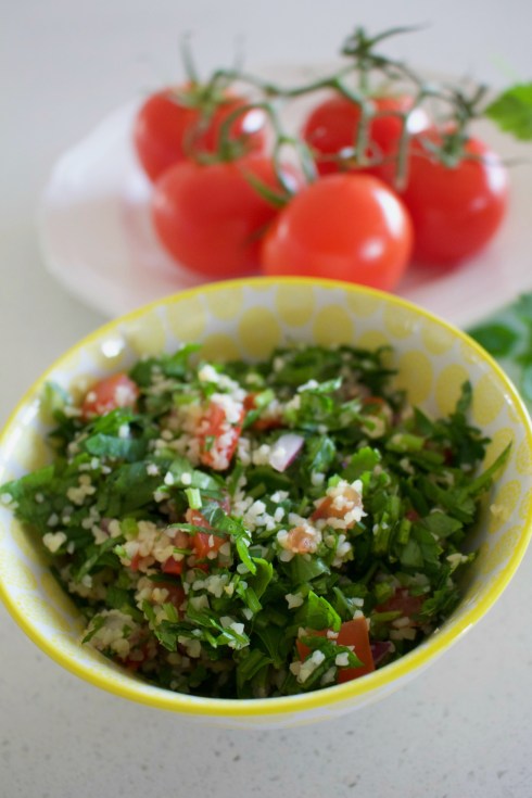easy tabouli salad - perfect for a picnic. The Hungry Mum