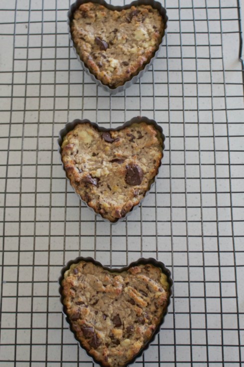 ricotta & chocolate tarts